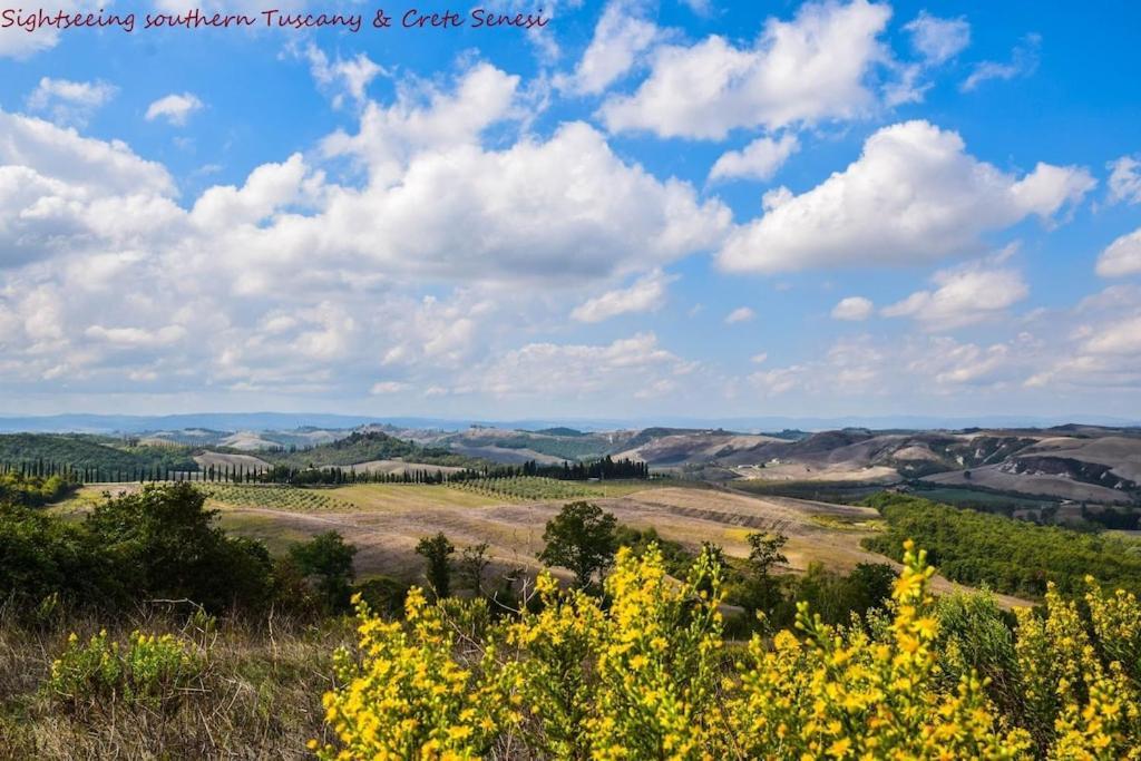 Agriturismo Podere Biancospino Piscina Privata Chianciano Terme Exteriör bild