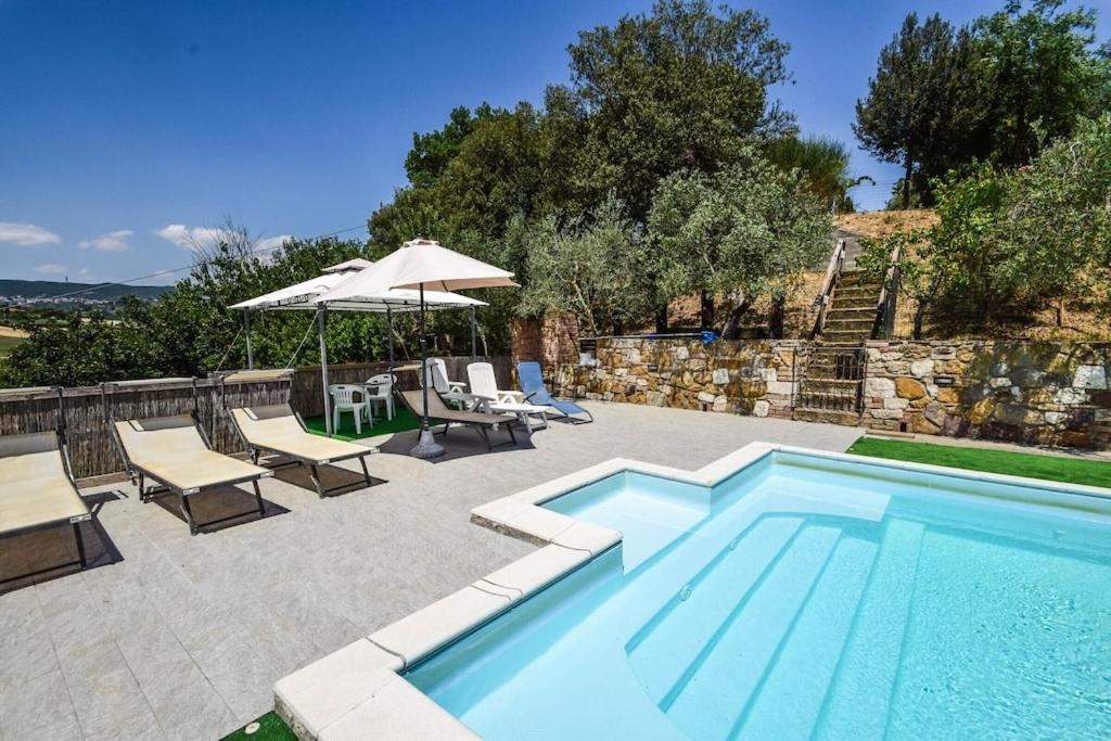 Agriturismo Podere Biancospino Piscina Privata Chianciano Terme Exteriör bild