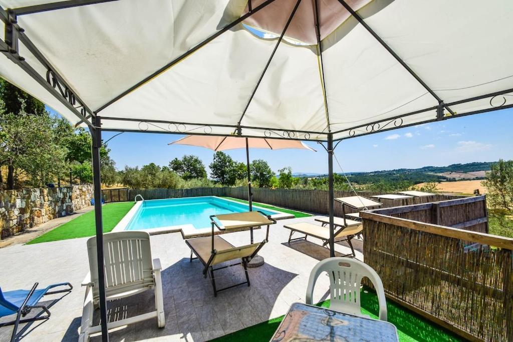 Agriturismo Podere Biancospino Piscina Privata Chianciano Terme Exteriör bild