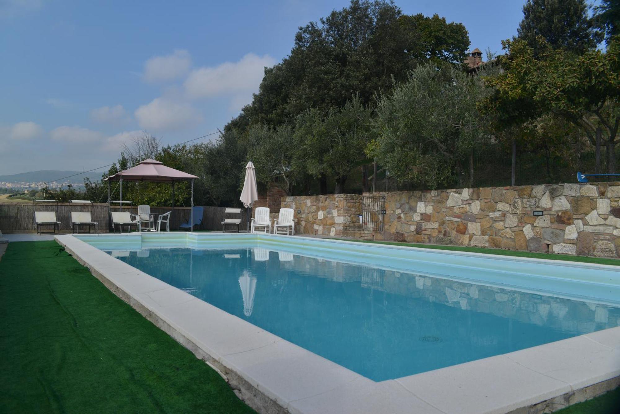 Agriturismo Podere Biancospino Piscina Privata Chianciano Terme Exteriör bild